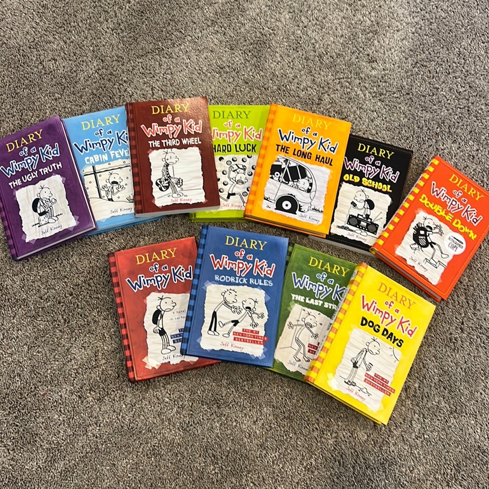 Diary of a Wimpy Kid set 1-11
